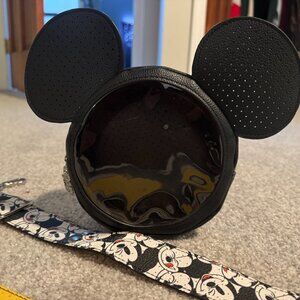 Disney Pin Trading Bag and Strap